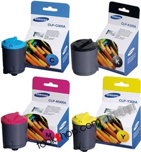 ขาย samsung CLP-300A ชุดประหยัด4สี
