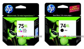 ขาย HP 74XL+75XL ชุดประหยัด
