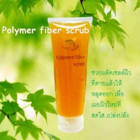 Le Riche Polymer fiber scrub ขนาด 120g. (ช่วยผลัดเซลล์ผิวที่ตายแล้วให้หลุดออก)