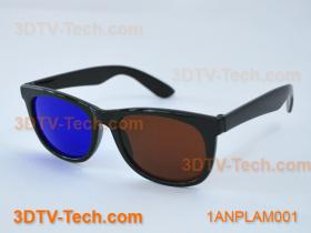 แว่น 3 มิติ พลาสติก Amber-Blue 1ANPLAM001