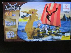 เลโก้จีน ชุดเรือรบหัวมังกร