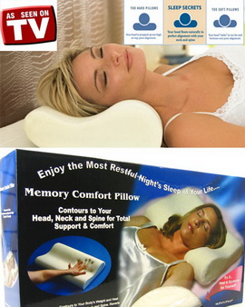 หมอนเพื่อสุขภาพ memory foam pillow หมอนรองคอหมอนแก้ปวดคอ