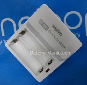 เครื่องชาร์จเร็ว 2 ชม. SANYO quick charger NC-TDR02 ชาร์จได้ครั้งละ 1-2 ก้อน