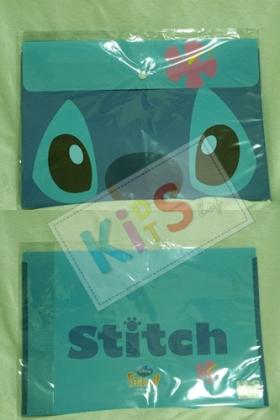 ซองพลาสติกใส่เอกสาร ลายการ์ตูน  Stitch