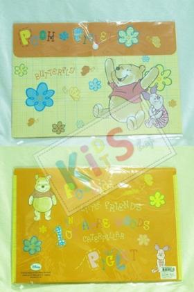 ซองพลาสติกใส่เอกสาร ลายการ์ตูน ซองพลาสิกใส่เอกสาร ลายการ์ตูน Pooh & Piglet 