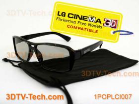 1POPLCI007-แว่น 3 มิติ โพลาไรซ์ แบบ Circular Polarized พร้อมถุงผ้า