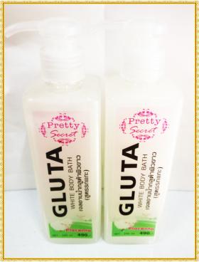 ขาย Pretty secret เจลอาบน้ำกลูต้ารกแกะ พริตตี้ซีเคร็ท 