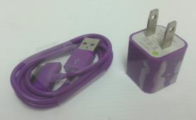 อแด๊ปเตอร์ปลํ๊ก พร้อมสายขาร์ท สำหรับ iPhone iPad KKPB-020B