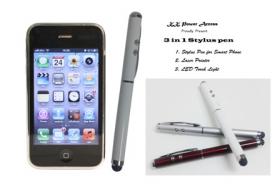 ปากกา Stylus 3 in 1 สำหรับ โทรศัพท์ Smartphone และ Tablet  KKPB-061