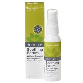 เซรั่มบำรุงผิว Derma E, Soothing Serum with Pycnogenol, 2 fl (60 ml)
