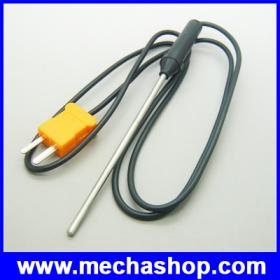 เทอร์โมคัปเปิล สาย เครื่องวัดอุณหภูมิ 700องศาTemperature Controller K Type Thermocouple Probe Sensor 100cm Wire Cable