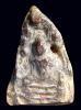 Buddha Sitting on a Coiled Naga สนิมแดง