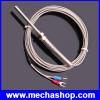 เทอร์โมคัปเปิล สาย เครื่องวัดอุณหภูมิ 1250องศา 3m Cable Stainless Steel 50mm Probe K type Sensors High Temperature Thermocouple