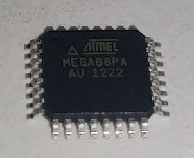 IC Microcontroller ATmega88PA-AU