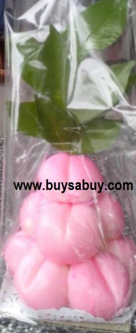 สิ่วท้อ 壽桃 ซิ่วท้ออายุยืน หรือลูกท้อ ขนาดเล็ก 9 ลูก ราคา 100 บาท