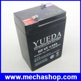 ขาย YUEDA แบตเตอรี่อะไหล่เครื่องชั่ง แบตหน้าจอเครื่องชั่ง แบตเตอรีแบบแห้ง YUEDA HF 6V 4.0Ah(LCS012)