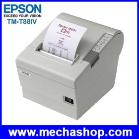 ขาย EPSON เครื่องพิมพ์ใบเสร็จ เครื่องพิมพ์สลิปEPSON ใช้กระดาษความร้อน 80MM thermal slip Printer ตัดกระดาษอัตโนมัติ พิมพ์ได้2สี EPSON Receipt printer TM-T88IV(TPT004)