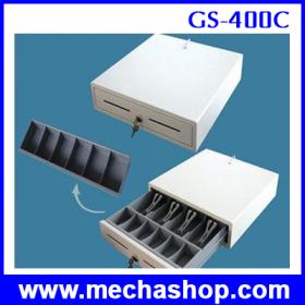 ขาย GSAN ลิ้นชักเก็บเงินสด ลิ้นชักเก็บธนบัตร เครื่องเก็บเงิน Cash drawer Cash box GS-400C (สำหรับธนบัตรไทยโดยเฉพาะ 4 ช่อง)(CSD004)