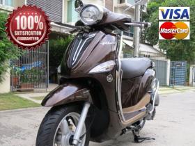 ขายแล้วค่ะ Yamaha Filano น้ำตาล