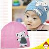 หมวกแร๊ป คุณหมี (สีชมพู) -