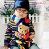 ผ้าพันคอวินนี่ ลายหมีน้อย -