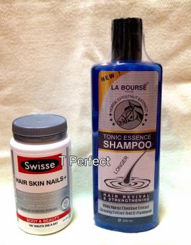 ขาย Swisse Hair Skin Nails + La Bourse Tonic Shampoo