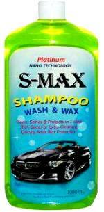 ขาย S-MAX CAR SHAMPOO WASH&WAX 1 LITE S-MAX CAR SHAMPOO WASH&WAX 1 LITE