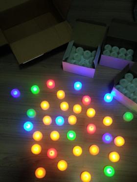 เทียน LED ฟรีถ่าน เปิดได้ 3 วัน 3 คืน