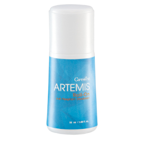 Giffarine Artemis Roll-On Anti-Perspirant Deodorant 50 ml. กิฟฟารีน โรลออนระงับกลิ่นกาย อาร์ธิมิส สดชื่น ประทับใจ บ่งบอกความทันสมัยมีสไตล์  พร้อมลดปริมาณเหงื่อเพื่อใต้วงแขนที่แห้งสบาย สะอาดสดชื่น