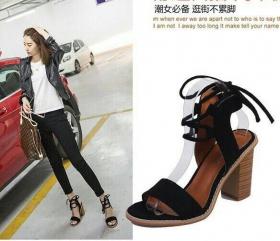 NN380410 - รองเท้าสไตล์สาวเกาหลี  สายรัด