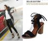 NN380410 - รองเท้าสไตล์สาวเกาหลี  สายรัด