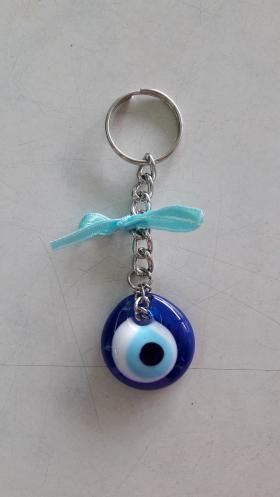 พวงกุญแจ evil eye ดวงตานำโชค(ขนาดเล็ก)