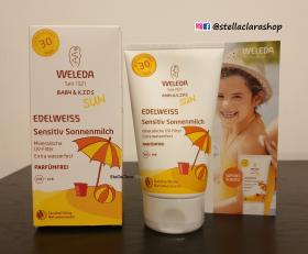 ขาย Weleda Edelweiss Sunscreen Lotion SPF 30 Sensitive 150 ml