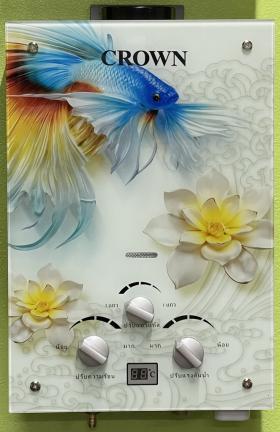 เครื่องทำน้ำอุ่นแก๊ส CROWN 6L