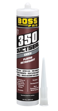 ซิลิโคนยาแนวสูตรไม่ลามไฟ  BOSS 350 Flame Retardant Duct Sealant