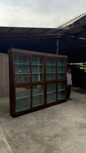 ตู้โชห่วยไซซ์จัมโบ้ รุ่นสี่บานเลื่อน 274 cm