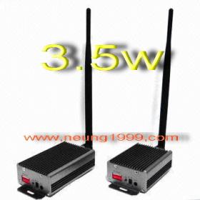 Wireless Audio /Video Transmitter  Receiver 3.5 W / 6 CH