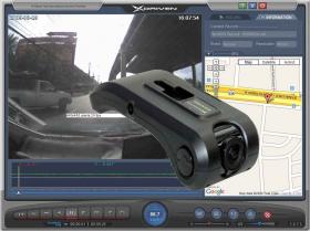 X-Driven DRS1100 กล้องบันทึกเหตุการณ์และข้อมูลการขับขี่รถยนต์