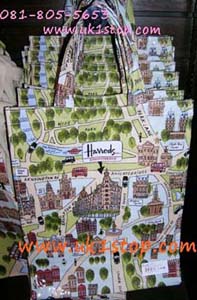 ขาย Harrods Knightbridge Map Size M