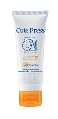 ขาย Cute Press Moisture Milk UV Expert Protection (Light Beige)