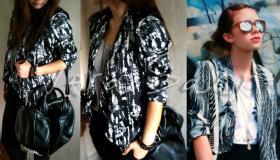 เสื้อคลุมลายแบบ H&M