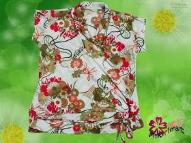 เสื้อยืดดอกไม้ญี่ปุ่น