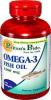 Puritan OMEGA-3 FISH OIL 1200 mg 100 Softgels