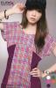 เสื้อยืดแฟชั่นลายสก็อต สีเลือดหมู