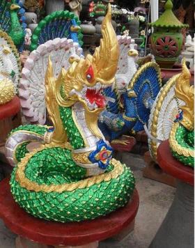 พญานาค 107 (พ่นน้ำ งานหินทราย)