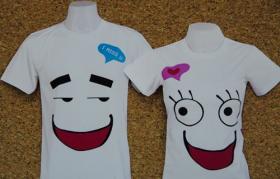 เสื้อคู่รัก ปิ้งๆ *หมด