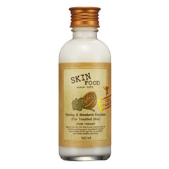 ขาย skinfood Parsley & mandarin Emulsion    (For Trouble skin)