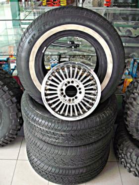 ยาง พร้อมแม๊กรถโฟ๊ก สภาพเยี่ยม