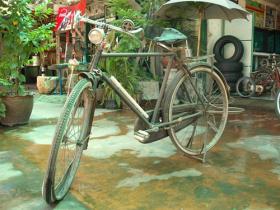 จักรยานเก่าสภาพสมบูรณ์