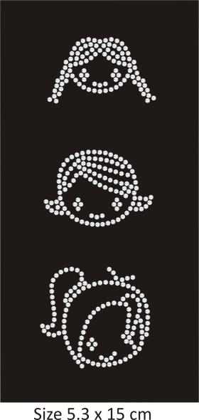 ขาย Rhinestone, Heat Transfer -